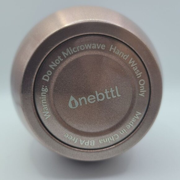 Dog Mom Cancer Wine Tumbler Short Rose Gold Shiny Astrology Sign Stars Paws - Picture 3 of 10